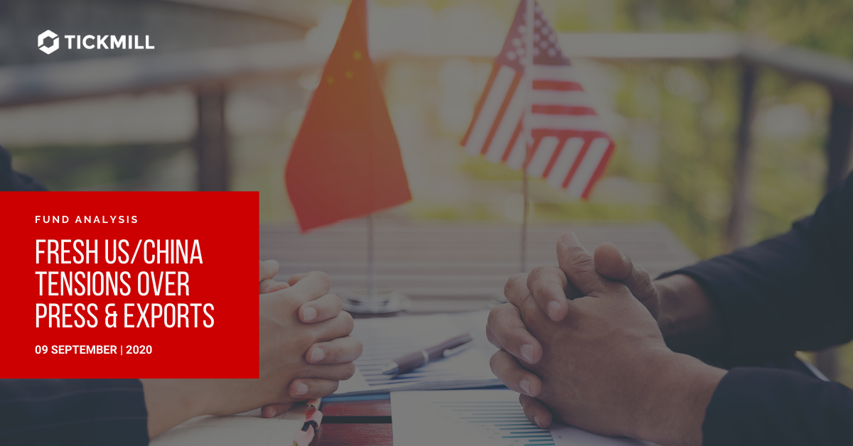Fresh Us/china Tensions Over Press & Exports