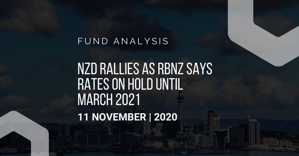 NZD Phản Đối Khi RBNZ Nói Sẽ Giữ Nguyên Lãi Suất Cho Đến Tháng 3 Năm 2021​​
