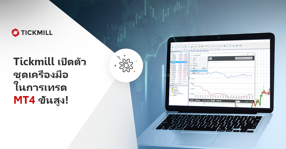 Tickmill เปิดตัวชุดเครื่องมือในการซื้อขาย Mt4 ขั้นสูง