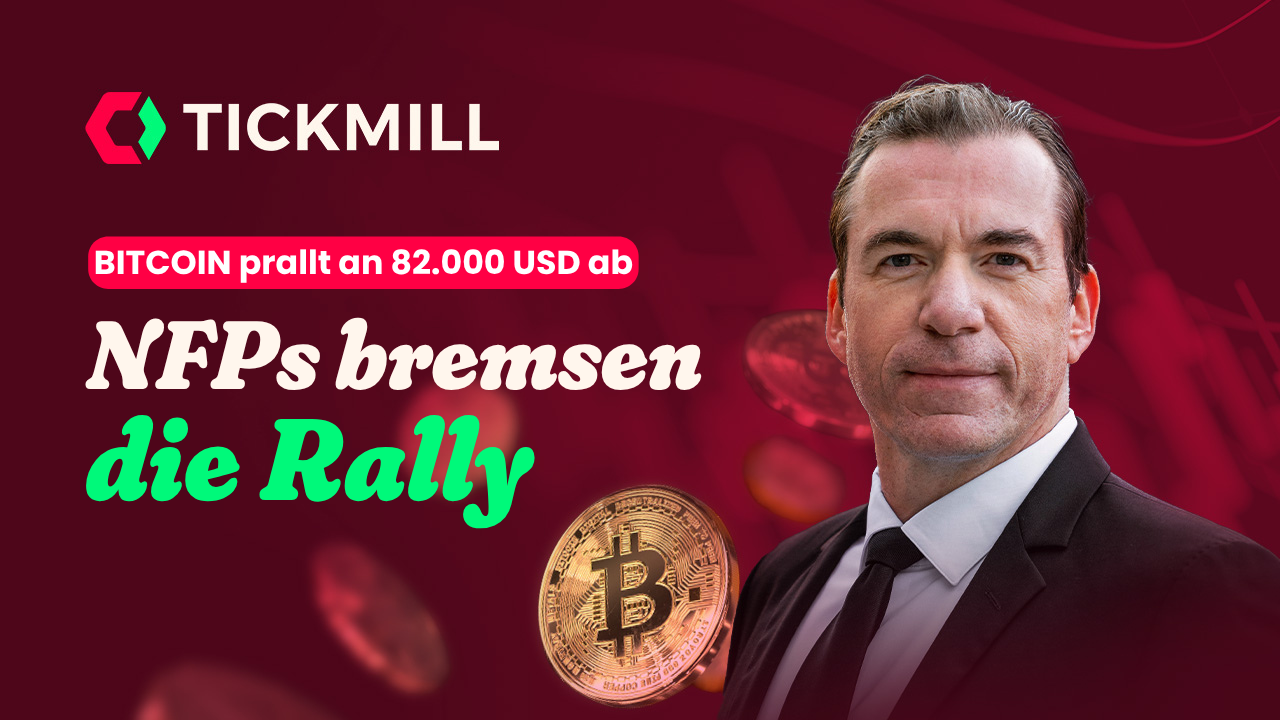 Bitcoin Prallt an 82.000 USD Ab: Nfps Bremsen Den Risk-on-trade
