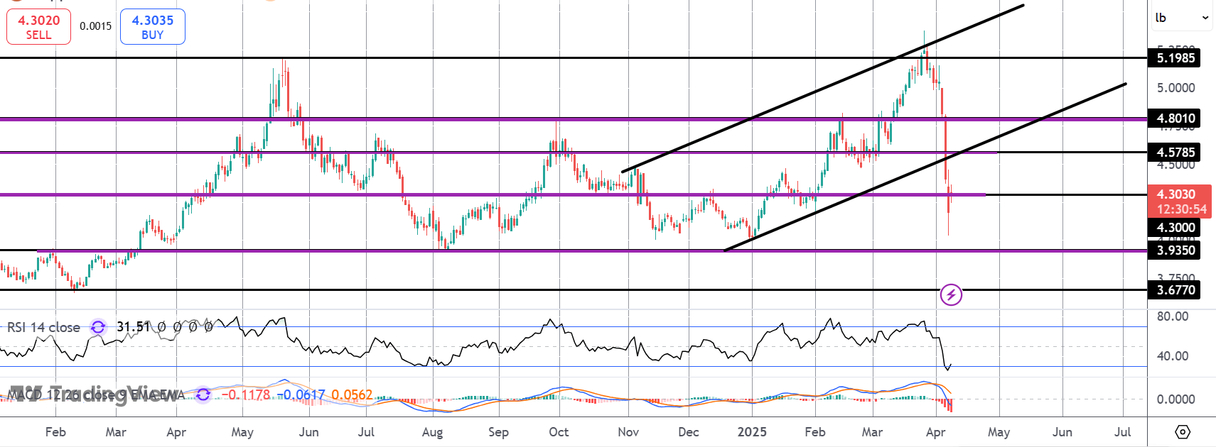 Copper Bounces Off Lows Following Record Crash