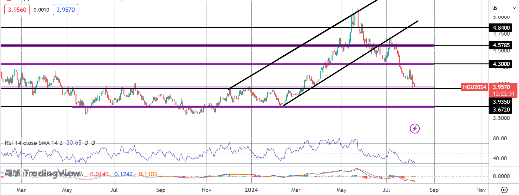 Sinking Copper Prices Show No Relief