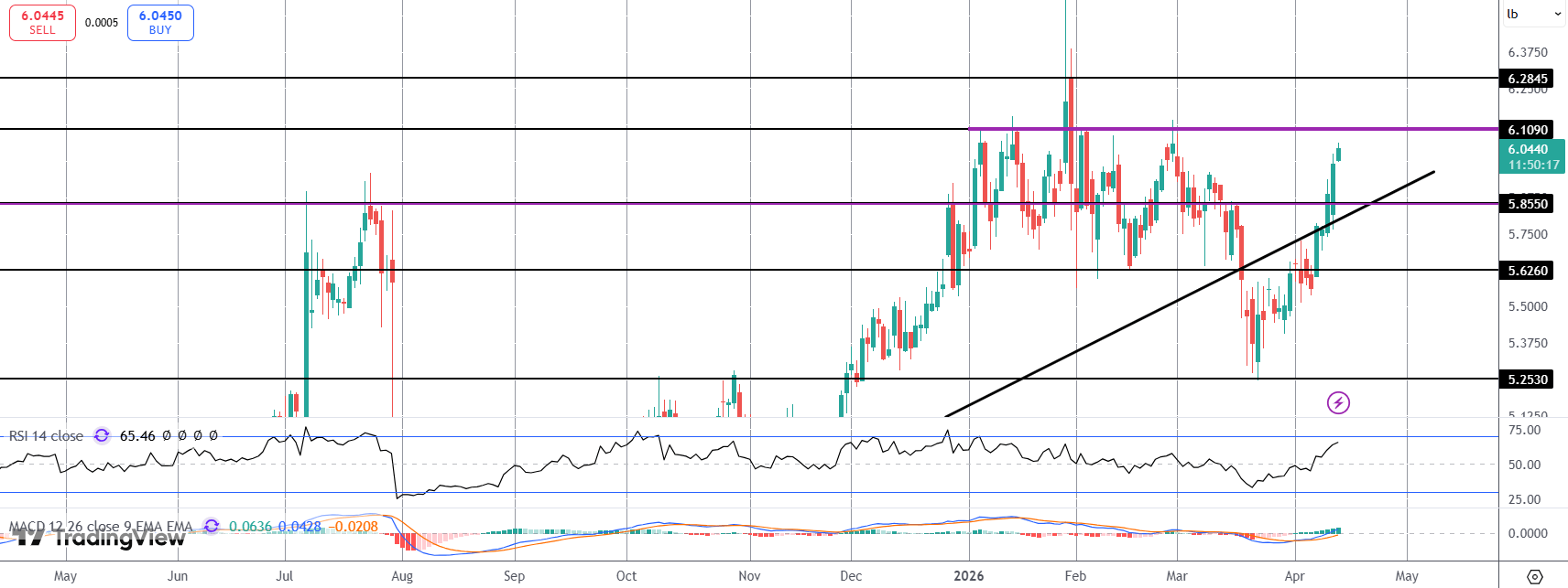Copper Surging Amidst Risk-on Wave