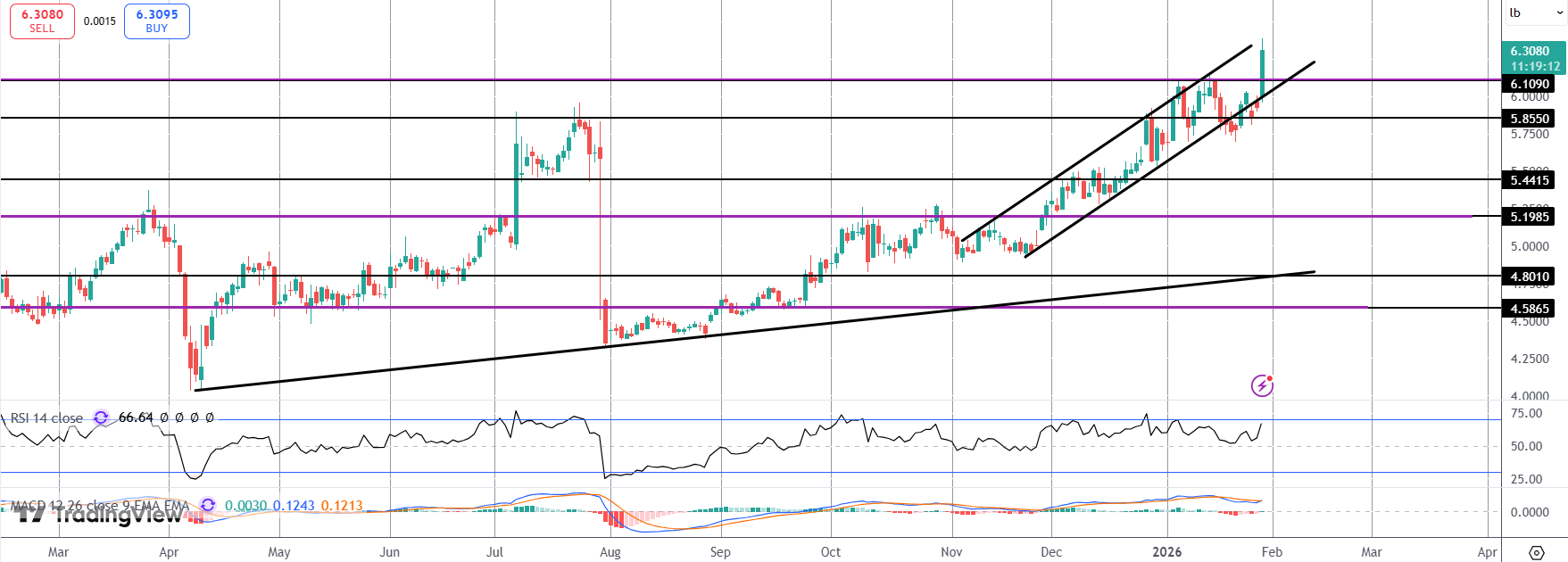Copper Hits New All-time Highs As USD Tanks