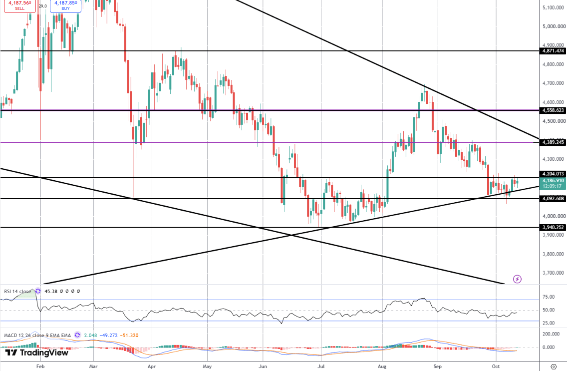Gold Holding Steady Ahead of US CPI Tomorrow
