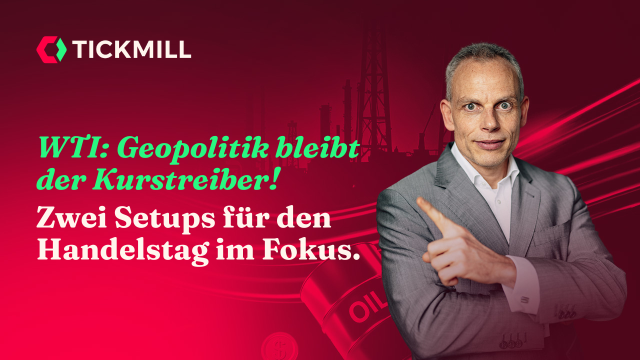 Wti-rally: Geopolitik Sorgt F&uuml;r Auftrieb &ndash; Long-setup Plus Plan B