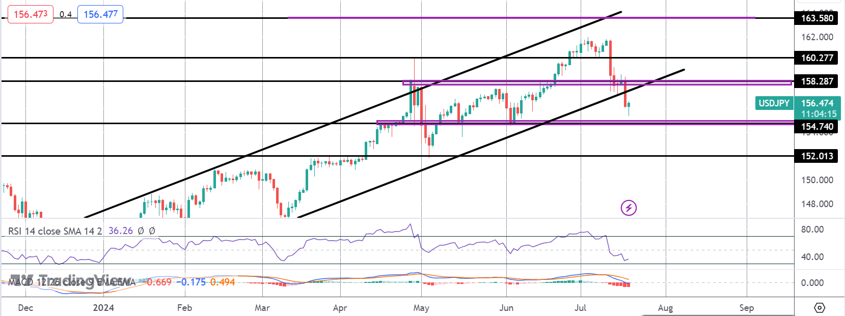 BOJ Intervention Seen In USDJPY Plunge