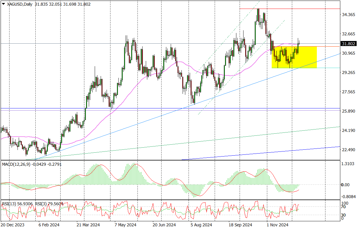 Xag/usd (d) – Wybicie I Podwójne Dno