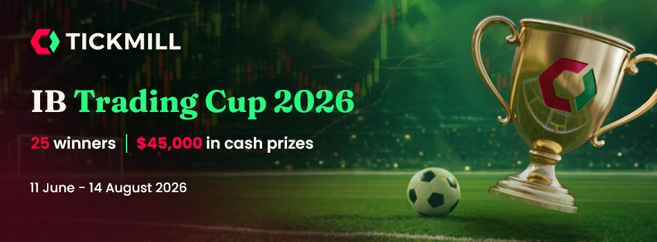 Tickmill Introducing Brokers compete to win a share of $45,000: Tickmill launches IB Trading Cup 2026