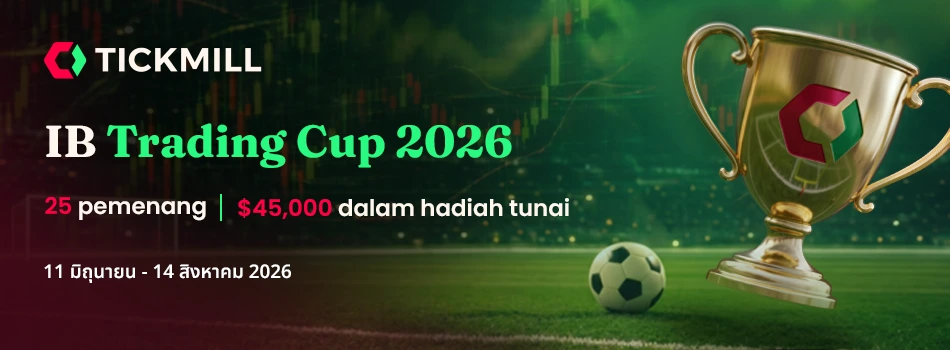Broker Pengenalan Tickmill Bersaing Untuk Memenangi Bahagian $45,000: Tickmill Melancarkan IB Trading Cup 2026