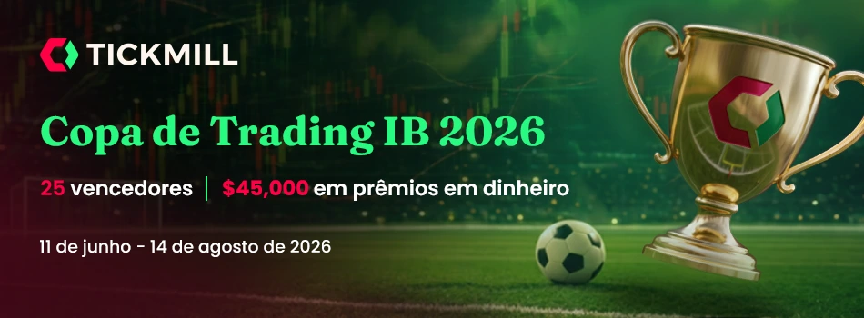 Corretoras De Introdu&ccedil;&atilde;o Da Tickmill Competem Por Uma Parte De $45.000: Tickmill Lan&ccedil;a a Copa De Trading IB 2026