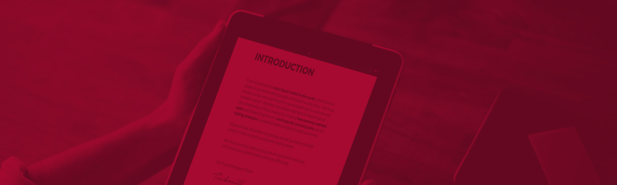 电子书| 教育赋予您力量| Tickmill