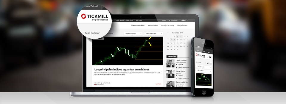 Blog Tickmill dostępny również po hiszpańsku