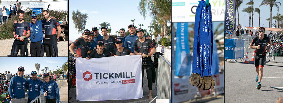 ¡Tickmill patrocina al equipo de triatlón del Kyrenia Nautical Club!