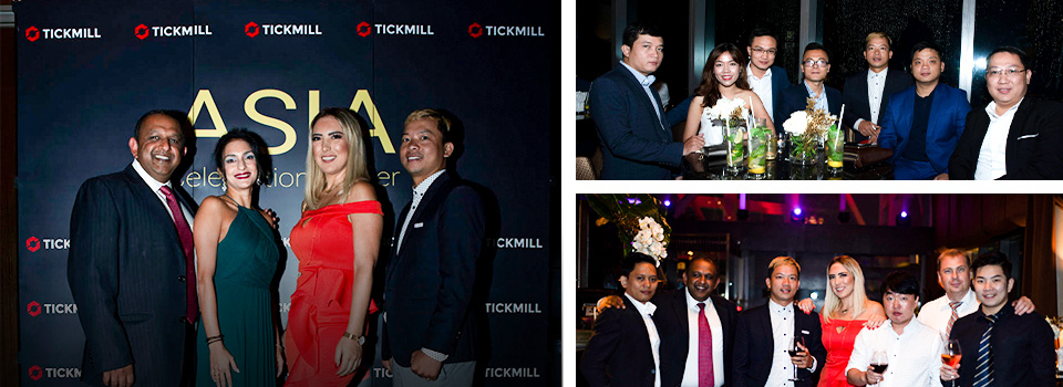 งานเลี้ยงอาหารค่ำสำหรับลูกค้าเอเชียครั้งที่ 1 ของ Tickmill!