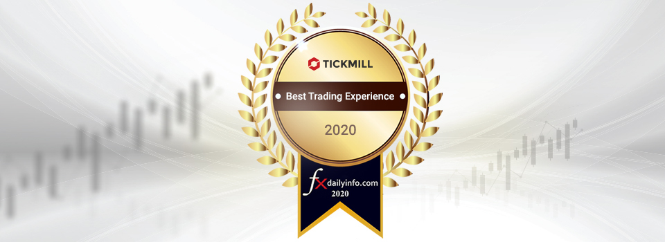 Tickmill在今年的外汇经纪商大奖中赢得最佳交易经验奖.