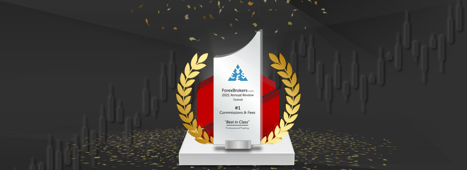 Tickmill Named #1 in Professional Trading Class for its Commissions and Fees!
